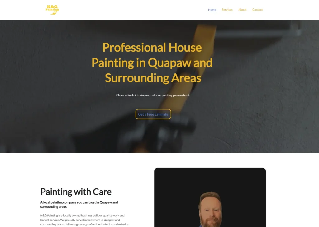 K&G Painting web